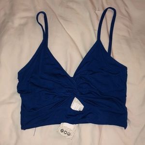 Twist Front Crop Top